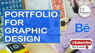 how to create portfolio for graphic designer on behance? | How to make portfolio for free| Picsquare