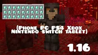 New duplication glitch in Minecraft (no cheats)(works with every device that is in bedrock version)