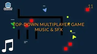 How To Make A Dedicated Server Multiplayer Game in Godot | Music & SFX