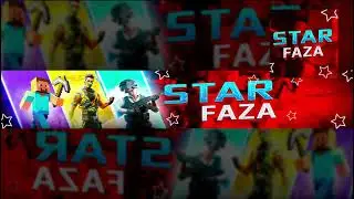 STAR FAZA KANALI UCHUN BANNER // SPEED DESIGN // PHOTOSHOPDA BANNER YASASH.
