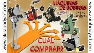 Que Máquina de BOBINAS Tattoo Comprar ,consejos de Akira Body Art