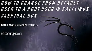 HOW TO CHANGE FROM DEFAULT USER TO ROOT USER IN KALI LINUX | #Infosys_Force