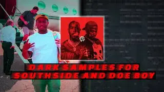 How To Make DARK MELODIES For Producer Southside & Pyrex Whippa of 808 Mafia | FL Studio 20 Tutorial