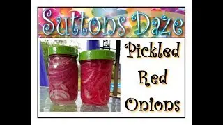 Pickled Red Onions