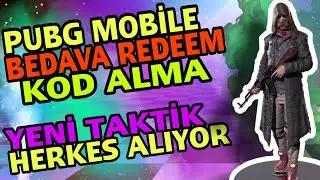 PUBG MOBİLE BEDAVA REDEEM CODE ALMA - (pubg mobile beleş redeem kod)