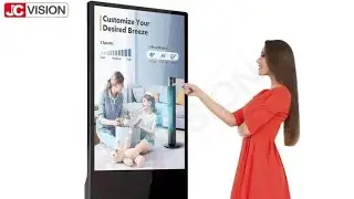 JCVision Digital Signage  Indoor used in the school of  Saudi Arabia