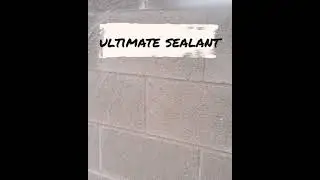 Ultimate Sealant- Hydrophobic Effect on CMU