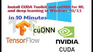 Install Nvidia CUDA Toolkit and cuDNN on Windows 11 in 10 min. #deeplearning #cuda #nvidia #ai