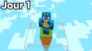 100 Jours dans un Monde qui Grandit sur Minecraft