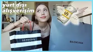 LÜTFEN HESAPLAMAYIN 😅 YURT DIŞI ALIŞVERİŞİM