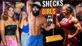 ELITE Powerlifter Pretends to be CLEANER in GYM | Reacting to Aespa