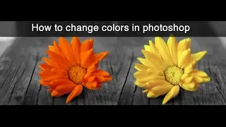 How to change color in photoshop