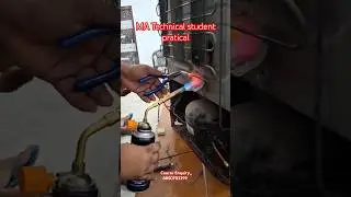 Ma technical student practical #fridgerepair #fridgerepaircourse #trainingcenter