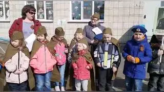 Окна победы МАДОУ Детский сад Полянка посёлок Мирный Томского района