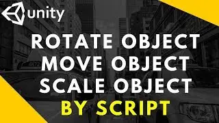 #10 how to scale an object | change localscale unity 3d | game object c# | transform local scale