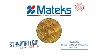 Baklava Şerbetleme ve Yağlama Makinası