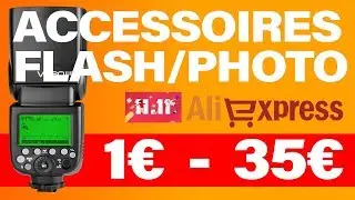 20 accessoires flash/photo à moins de 35€ - Profitez du 11-11 sur AliExpress