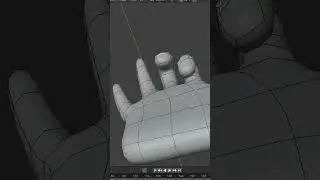 Blender Hand Fingers Modelling