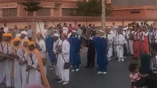 Berkane festival reggada la danse et la musique à la Région d’Oujda l’Oriental MAROC .