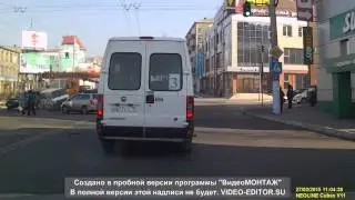 ДТП с автокраном Чита 27 02 2015