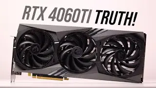 RTX 4060 TI Review - The Truth! (MSI Gaming X TRIO 8GB)