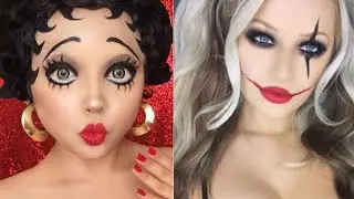 Last Minute 2022 Halloween Makeup Ideas.... THESE Looks Are Kinda EASY.... #halloweenmmakeup