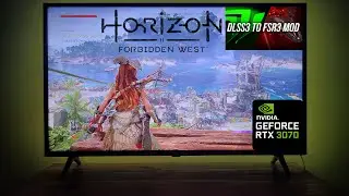 RTX 3070 FRAME GENERATION - HORIZON FORBIDDEN WEST POV GAMEPLAY TEST