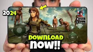 NEW Attack On Titan Mobile Game! (Titan Strike) DOWNLOAD & PLAY Offline ( Android & IOS )
