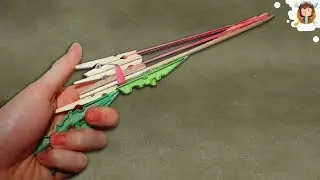 How to make a rubber band gun