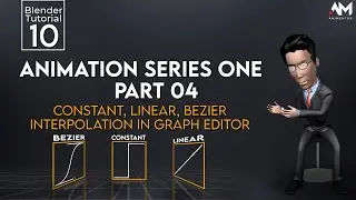 Blender 3D Animation Series One - Part 04 | Curves in Graph Editor| Tutorial 10