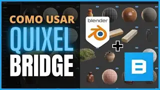 Usando Quixel Bridge no Blender