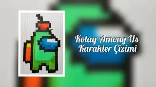 Kolay Çizimler | Kolay Among Us Karakter Çizimi | How To Draw Among Us