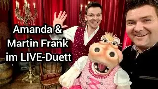 Amanda & Martin Frank im LIVE-Duett | Nilpferd singt mit Kabarettist (Bauchgesang)