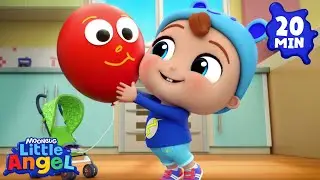 My Friend, the Balloon | Little Angel and Cocomelon Nursery Rhymes