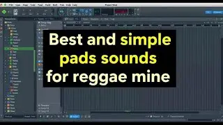 Simple Reggae pads chord progression in FL studio with stock plugins. |2025