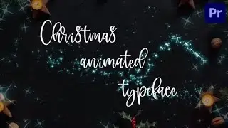 Christmas Alphabet Premiere Pro Template Download