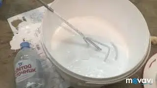 Вот так получилось покрасить гараж