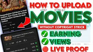How To Upload Movies On Youtube Without Copyright | Facebook Par Movie Clip Kaise Dale Without Copy