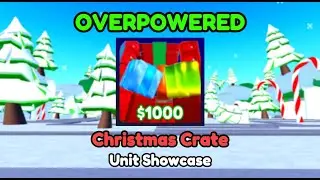 Christmas Crate Unit Showcase (Toilet Tower Defense)