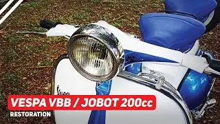 Restoration Vespa VBB 200cc
