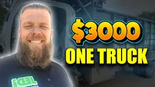 A Day In The Life Of Junk Removal With One Truck Making $3,000! Watch Our Future Ops Manager KILL IT