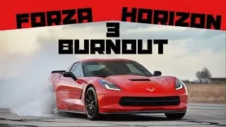 Forza Horizon 3 Insane Corvette Burnout