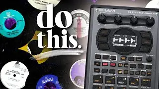 drum breaks on the SP404MKII: processing, chopping, arranging and layering