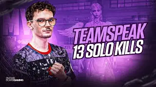 TEAMSPEAK 13 SOLO KILLS IN MENA EVENT 🐗 PUBG MOBILE 