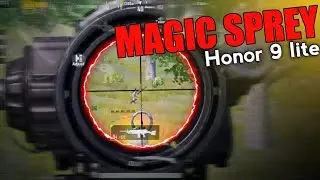 Honor 9 lite Pubg | Smooth + Medium 60 FPS GAMEPLAY | MAGIC SPREY
