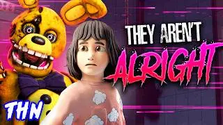 "THEY AREN'T ALRIGHT" FNAF Movie Song (Official Animation)