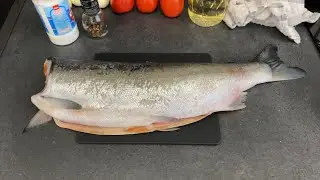 Кухня рыбака: «Кижуч с овощами» / Fisherman's kitchen: "Coho with vegetables"