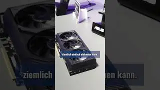 GPU ohne Knopfdruck ausbauen? - finden wir gut! #asus #gamescom2024 #pcgh #shorts