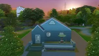 The Sims 4:Single Sim Starter Home:Speed Build