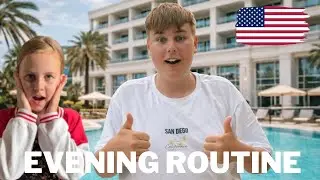 FAMILY EVENING ROUTINE IN FLORIDA